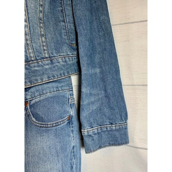 JCPenney Women’s Classic Blue Jean Denim Jacket – Size M - Picture 7 of 11